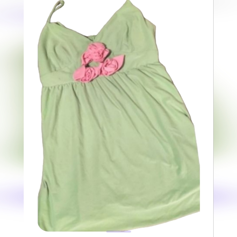 Vintage juniors baby doll style lg cotton cami top
